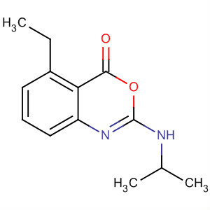 4H-3,1-Benzoxazin-4-one, 5-ethyl-2-[(1-methylethyl)amino]-