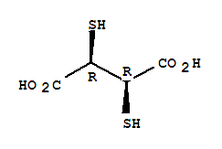 (2R,3R)-2,3-disulfanylbutanedioic acid