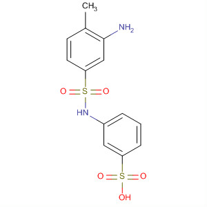Benzenesulfonic acid, 3-[[(3-amino-4-methylphenyl)sulfonyl]amino]-