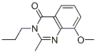 4(3H)-Quinazolinone,  8-methoxy-2-methyl-3-propyl-