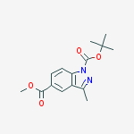 1H-Indazole-1,5-dicarboxylic acid, 3-Methyl-, 1-(1,1-diMethylethyl) 5-Methyl ester