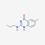 6-METHYL-2-PROPYLAMINO-3H-4-QUINAZOLINONE