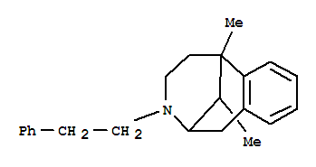 6,11-dimethyl-3-(2-phenylethyl)-1,2,3,4,5,6-hexahydro-2,6-methano-3-benzazocine