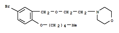 4-(2-{[5-bromo-2-(pentyloxy)benzyl]oxy}ethyl)morpholine