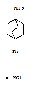 Bicyclo[2.2.2]octan-1-amine,4-phenyl-, hydrochloride (1:1)