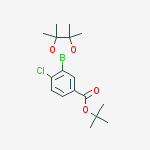 TERT-BUTYL 4-CHLORO-3-(4,4,5,5-TETRAMETHYL-1,3,2-DIOXABOROLAN-2-YL)BENZOATE