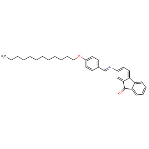 9H-Fluoren-9-one, 2-[[[4-(dodecyloxy)phenyl]methylene]amino]-, (E)-