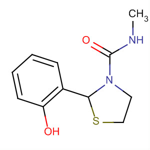 3-Thiazolidinecarboxamide, 2-(2-hydroxyphenyl)-N-methyl-