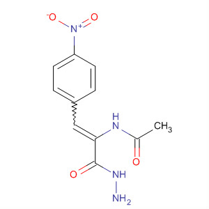 2-Propenoic acid, 2-(acetylamino)-3-(4-nitrophenyl)-, hydrazide