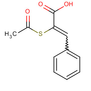 2-Propenoic acid, 2-(acetylthio)-3-phenyl-