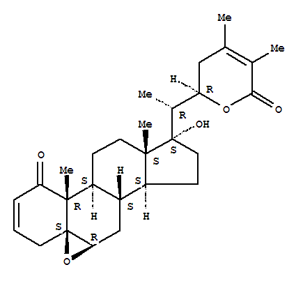 5,6-Epoxy-5H-cyclopenta[a]phenanthrene,ergosta-2,24-dien-26-oic acid deriv.