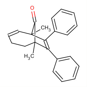 Bicyclo[4.2.1]nona-2,7-dien-9-one, 1,6-dimethyl-7,8-diphenyl-