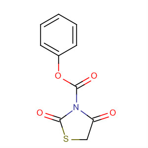 3-Thiazolidinecarboxylic acid, 2,4-dioxo-, phenyl ester