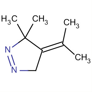 3H-Pyrazole, 4,5-dihydro-3,3-dimethyl-4-(1-methylethylidene)-