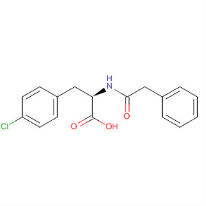D-Phenylalanine, 4-chloro-N-(phenylacetyl)-
