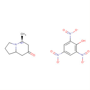 7(1H)-Indolizinone, hexahydro-5-methyl-, trans-, compd. with2,4,6-trinitrophenol (1:1)