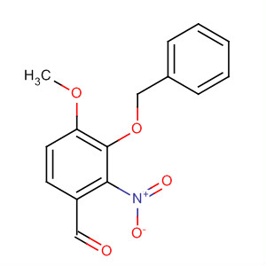 Benzaldehyde, 4-methoxy-2-nitro-3-(phenylmethoxy)-