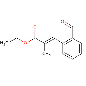 2-Propenoic acid, 3-(2-formylphenyl)-2-methyl-, ethyl ester, (E)-
