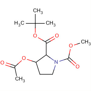 1,2-Pyrrolidinedicarboxylic acid, 3-(acetyloxy)-, 1-(1,1-dimethylethyl)2-methyl ester