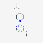 (1-(4-methoxypyrimidin-2-yl)piperidin-4-yl)methanamine