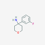 2H-Pyran-4-amine, 4-(3-fluorophenyl)tetrahydro