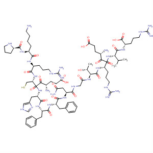 L-Arginine,L-prolyl-L-lysyl-L-arginyl-L-a-glutamyl-L-cysteinyl-L-histidyl-L-phenylalanyl-L-phenylalanyl-L-asparaginylglycyl-L-threonyl-L-a-glutamyl-L-arginyl-L-valyl-