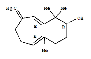 3,8-Cycloundecadien-1-ol,2,2,9-trimethyl-5-methylene-, [R-(E,E)]-