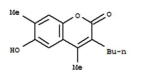 3-butyl-6-hydroxy-4,7-dimethyl-2H-chromen-2-one