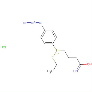 Butanimidic acid, 4-[(4-azidophenyl)dithio]-, ethyl ester,monohydrochloride