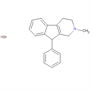 1H-Indeno[2,1-c]pyridine, 2,3,4,9-tetrahydro-2-methyl-9-phenyl-,hydrobromide