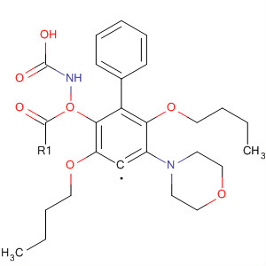 Carbamic acid, [2,5-dibutoxy-4-(4-morpholinyl)phenyl]-, phenyl ester