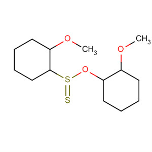 Cyclohexanesulfinothioic acid, 2-methoxy-, S-(2-methoxycyclohexyl)ester