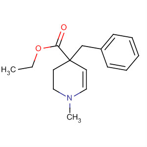 4-Pyridinecarboxylic acid,1,2,3,4-tetrahydro-1-methyl-4-(phenylmethyl)-, ethyl ester