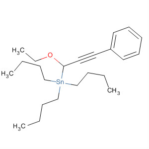 Stannane, tributyl(1-ethoxy-3-phenyl-2-propynyl)-