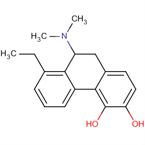 3,4-Phenanthrenediol, 9-(dimethylamino)-8-ethyl-9,10-dihydro-