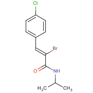 2-Propenamide, 2-bromo-3-(4-chlorophenyl)-N-(1-methylethyl)-, (Z)-