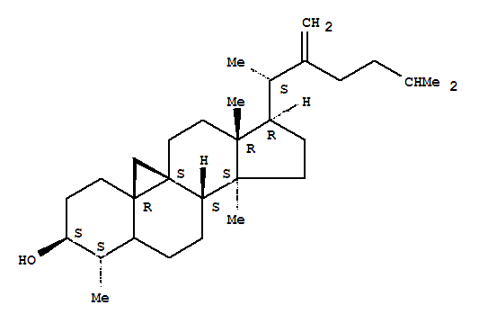 1H,19H-Cyclopropa[9,10]cyclopenta[a]phenanthrene,9,19-cyclocholestan-3-ol deriv.
