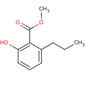 Benzoic acid, 2-hydroxy-6-propyl-, methyl ester