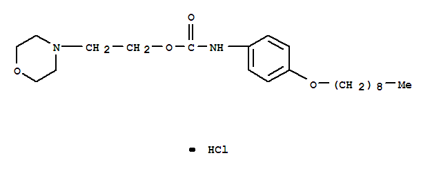 2-morpholin-4-ylethyl [4-(nonyloxy)phenyl]carbamate hydrochloride