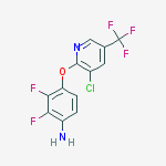 Benzenamine, 4-[[3-chloro-5-(trifluoromethyl)-2-pyridinyl]oxy]-2,3-difluoro-
