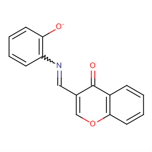 4H-1-Benzopyran-4-one, 3-[(oxidophenylimino)methyl]-