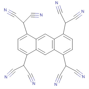 Propanedinitrile, 2,2',2'',2'''-(1,4,5,8-anthracenetetraylidene)tetrakis-