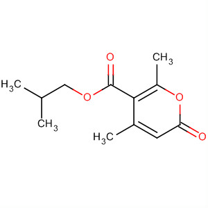 2H-Pyran-5-carboxylic acid, 4,6-dimethyl-2-oxo-, 2-methylpropyl ester