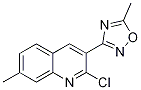3-(2-Chloro-7-methylquinolin-3-yl)-5-methyl-1,2,4-oxadiazole