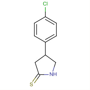 2-Pyrrolidinethione, 4-(4-chlorophenyl)-