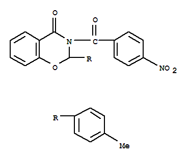 2-(4-methylphenyl)-3-[(4-nitrophenyl)carbonyl]-2,3-dihydro-4H-1,3-benzoxazin-4-one