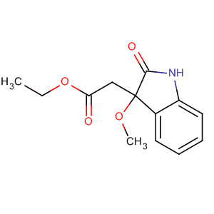 1H-Indole-3-acetic acid, 2,3-dihydro-3-hydroxy-a-methyl-2-oxo-, ethylester