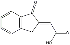 2-(1-oxo-1H-inden-2(3H)-ylidene)acetic acid