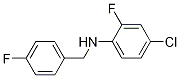 4-Chloro-2-fluoro-N-(4-fluorobenzyl)aniline, 97%
