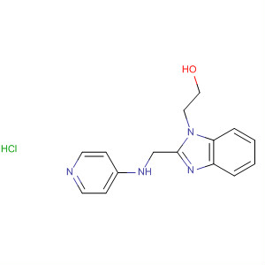 1H-Benzimidazole-1-ethanol, 2-[(4-pyridinylamino)methyl]-,monohydrochloride